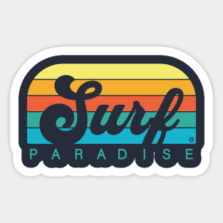 Surf Paradise Sticker